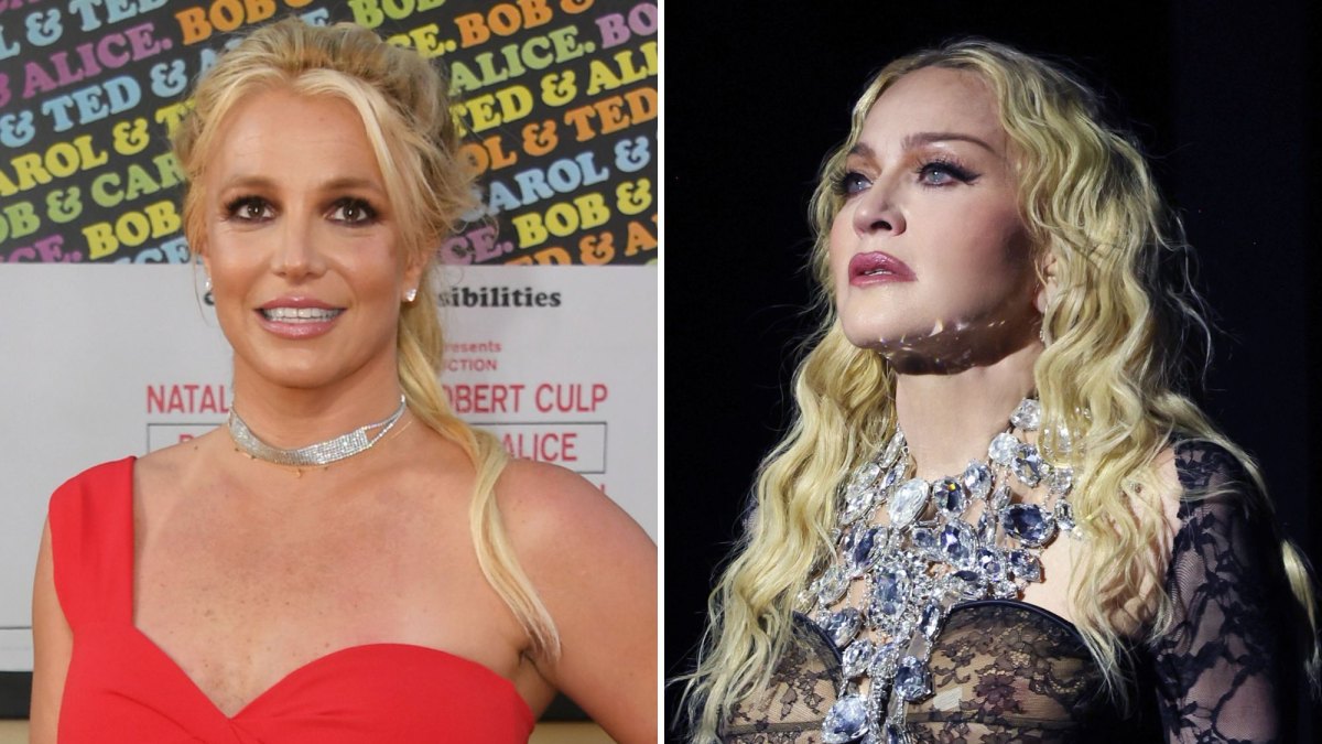Britney Spears and Madonna