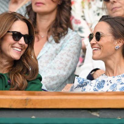 Kate Middleton and sister Pippa Middleton