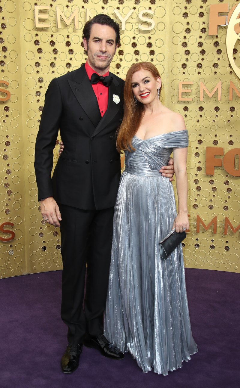 Sacha Baron Cohen and Isla Fisher