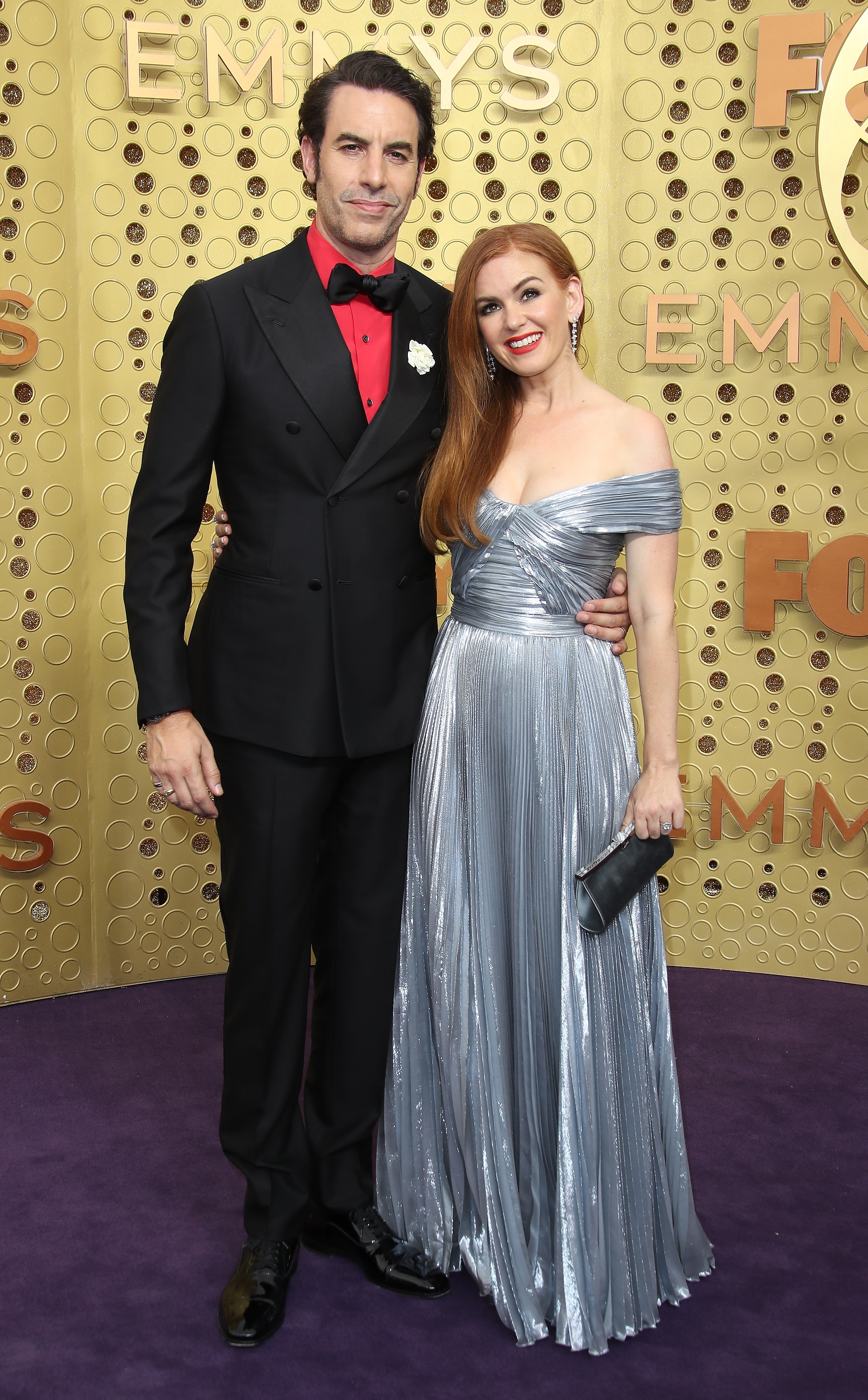 Sacha Baron Cohen and Isla Fisher