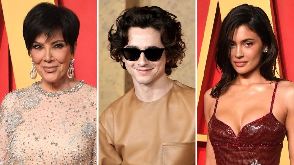 kris jenner, timothee chalamet, kylie jenner