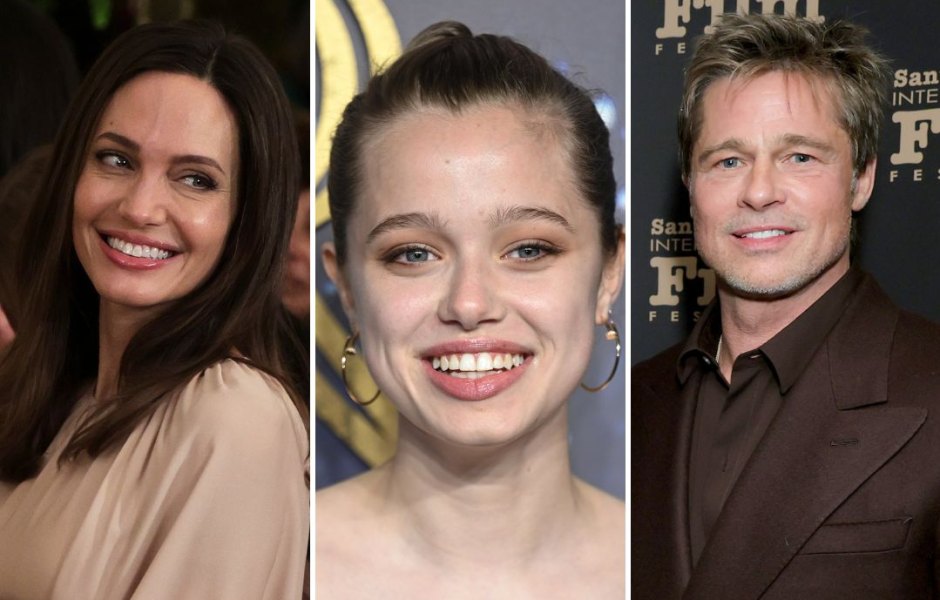 Shiloh Jolie-Pitt and parents Angelina Jolie and Brad Pitt