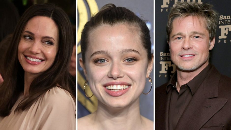 Shiloh Jolie-Pitt and parents Angelina Jolie and Brad Pitt