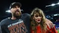 Taylor Swift and Travis Kelce Sit on the Same Side of Booth During Dinner Date in L.A.