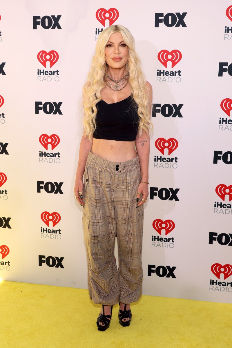 Tori Spelling attends the 2024 iHeartRadio Music Awards