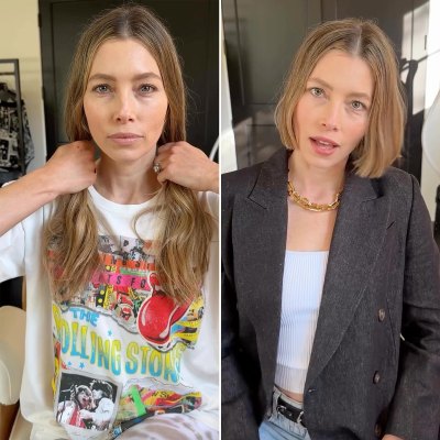 Jessica Biel Hair Makeover