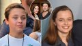Angelina Jolie and Brad Pitt s Twins Knox and Vivienne Today See Photos of the Gorgeous Teens 052