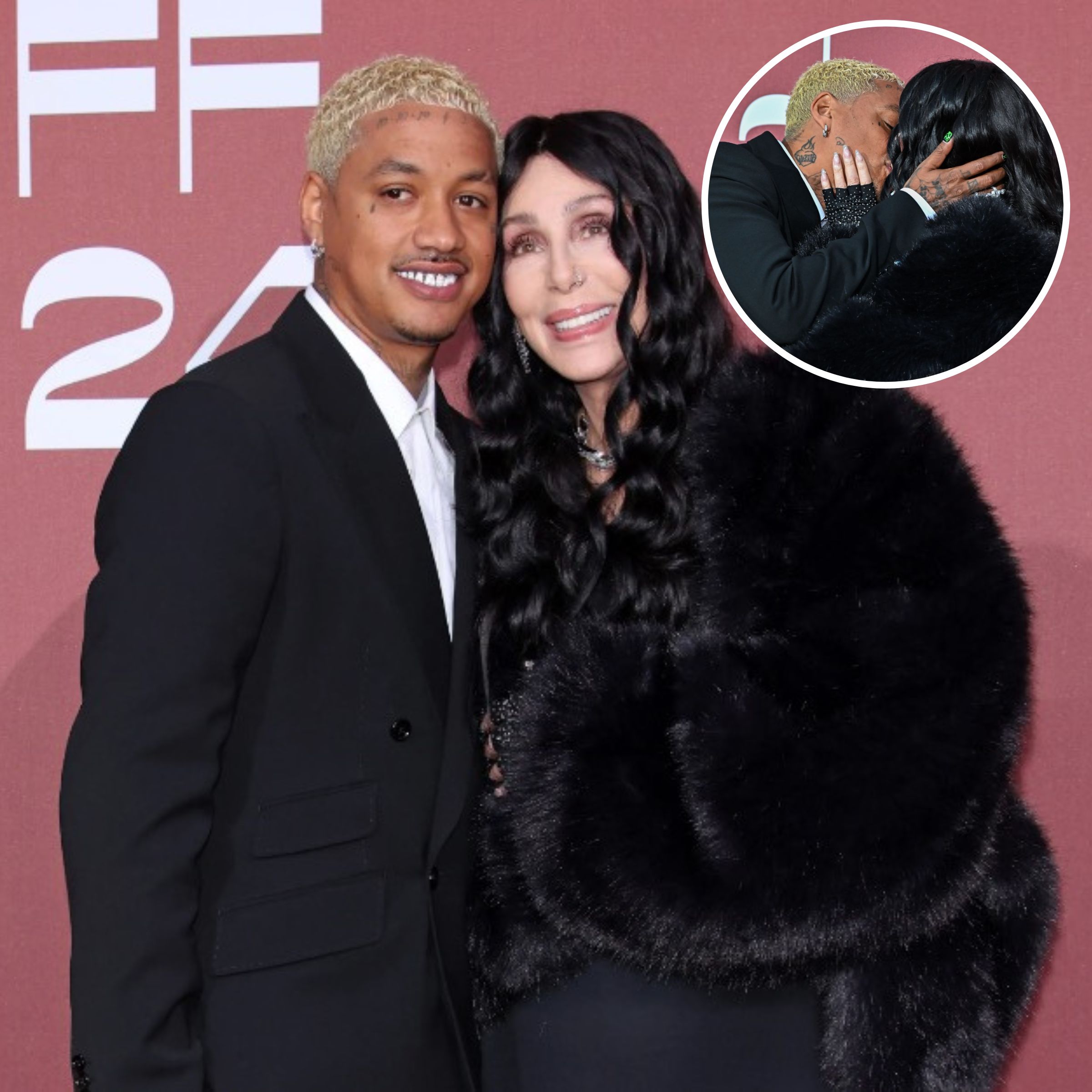 Cher and Boyfriend AE Edwards Share Red Carpet Makeout in Cannes