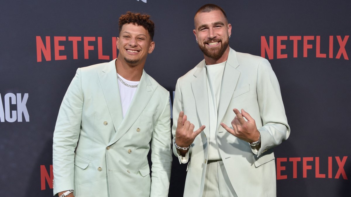 Patrick Mahomes Claims Travis Kelce's 'Partying' Is a 'Persona'
