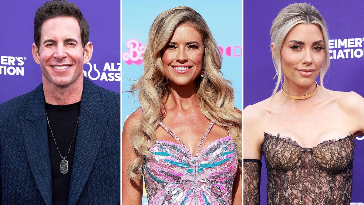 Tarek El Moussa Christina Hall and Heather Rae Reunite in Video