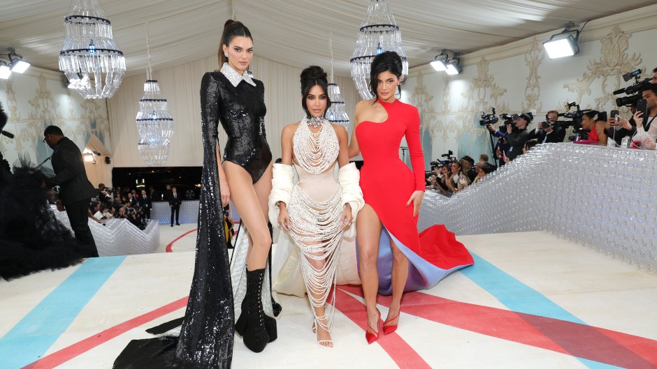 kardashian jenner family at the 2024 met gala photos