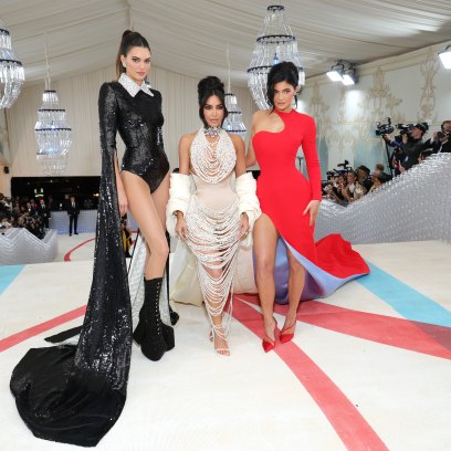 kardashian jenner family at the 2024 met gala photos