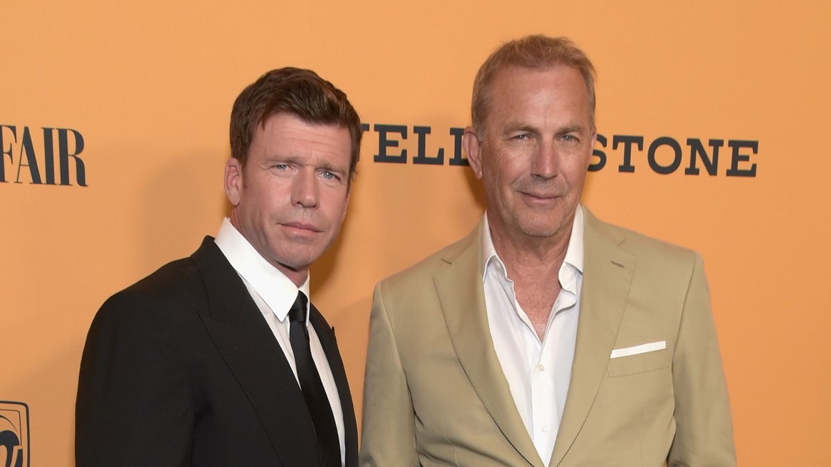 Taylor Sheridan and Kevin Costner