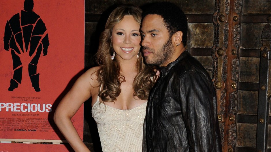 lenny kravitz and mariah carey are hanging out a lot