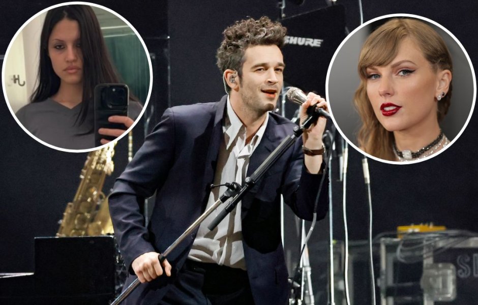 matty healy uncomfortable with buzz about taylor swift romance
