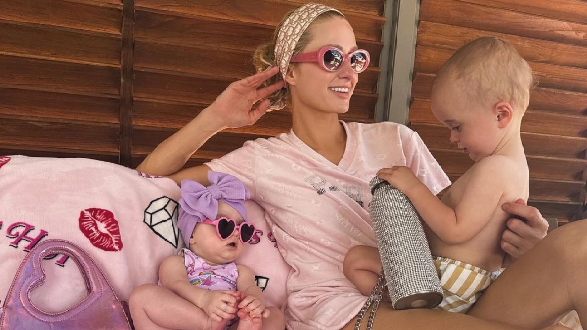 paris hilton responds to concern about sons life jacket