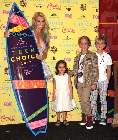Britney Spears Happy to Be Mending Relationship With Sons