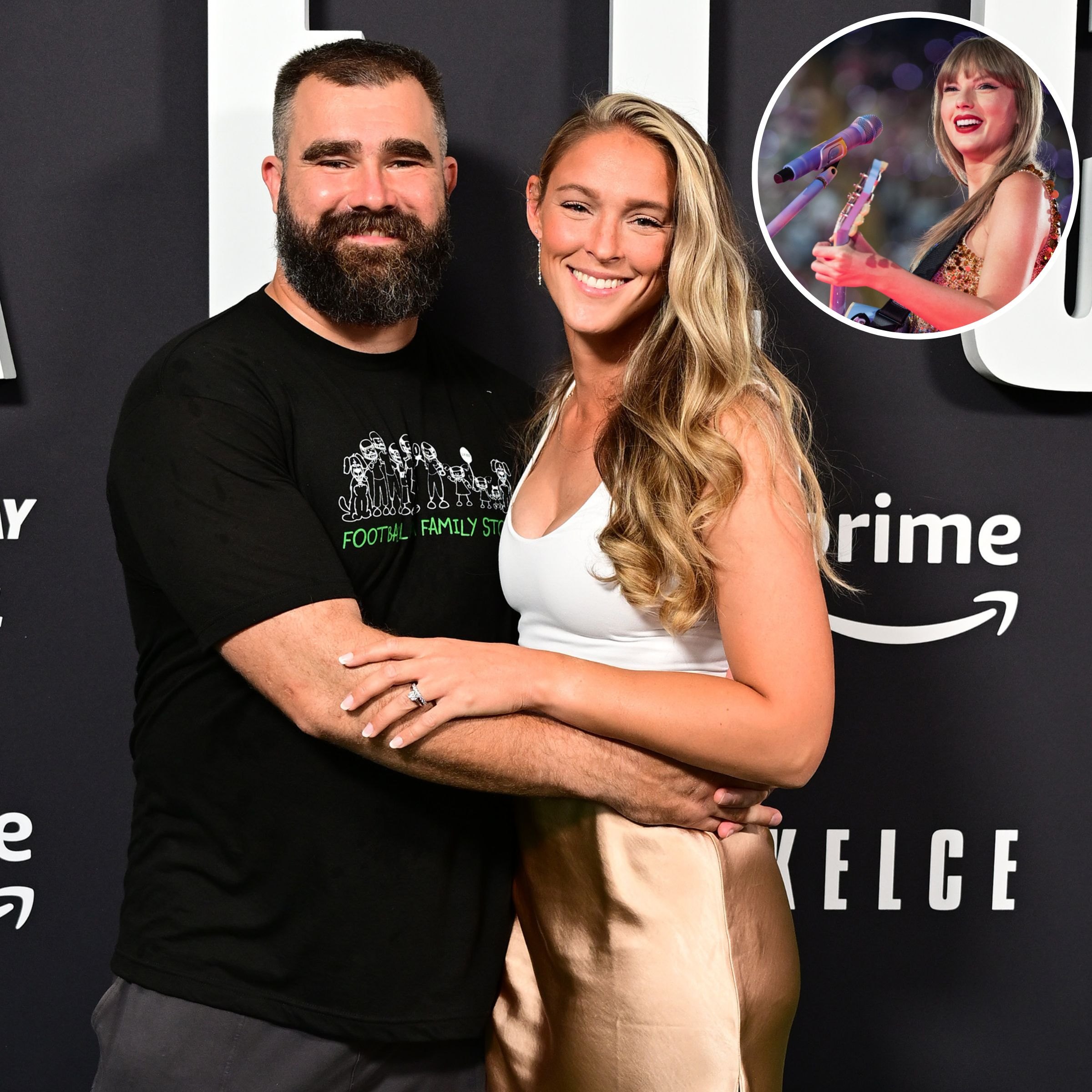 Jason, Kylie Kelce Attend Taylor Swift’s Eras Tour in London | Life & Style