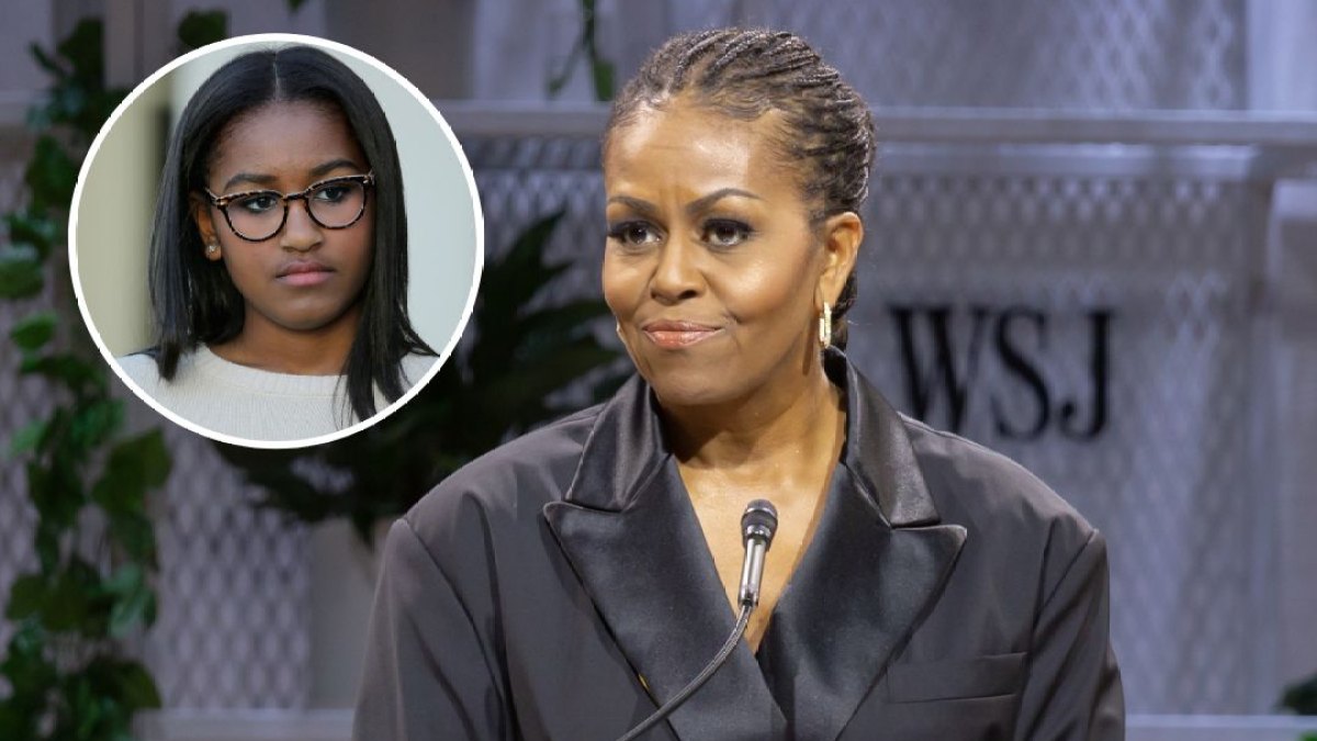 Michelle Obama Celebrates Sasha's Birthday With Rare Photo