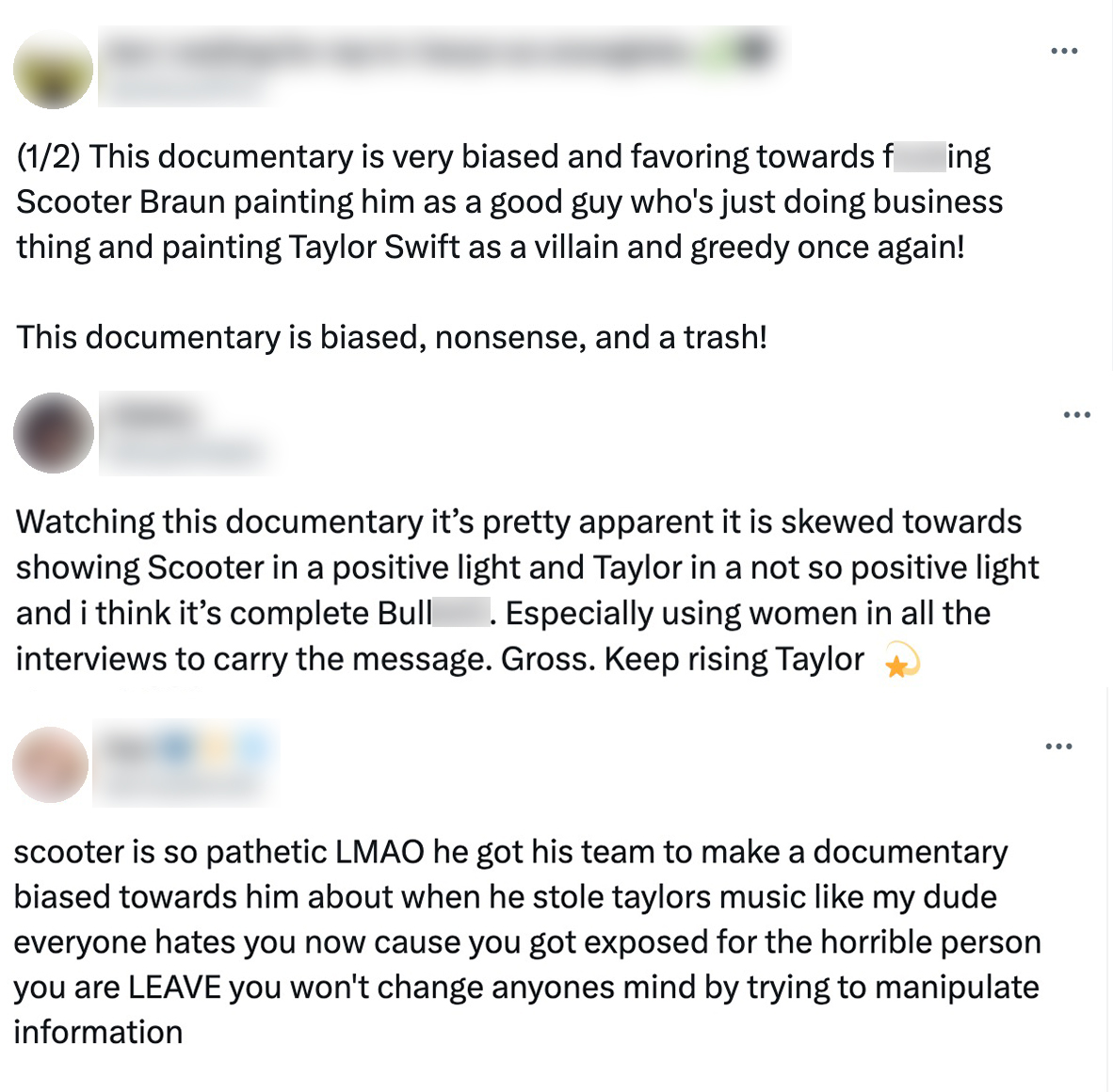 Taylor Swift Accused of Manipulating Fans Amid Scooter Braun Doc