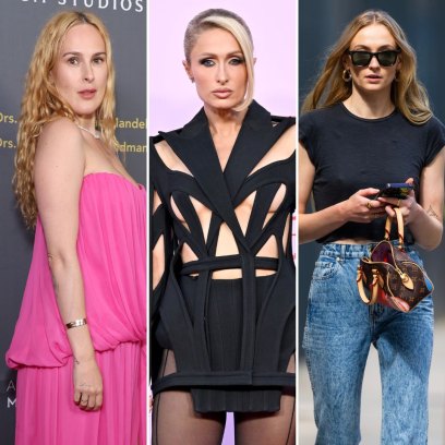 rumer willis, paris hilton, sophie turner