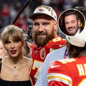 Jimmy Kimmel Recalls Partying With Taylor Swift and Travis Kelce at Paul McCartney's Party