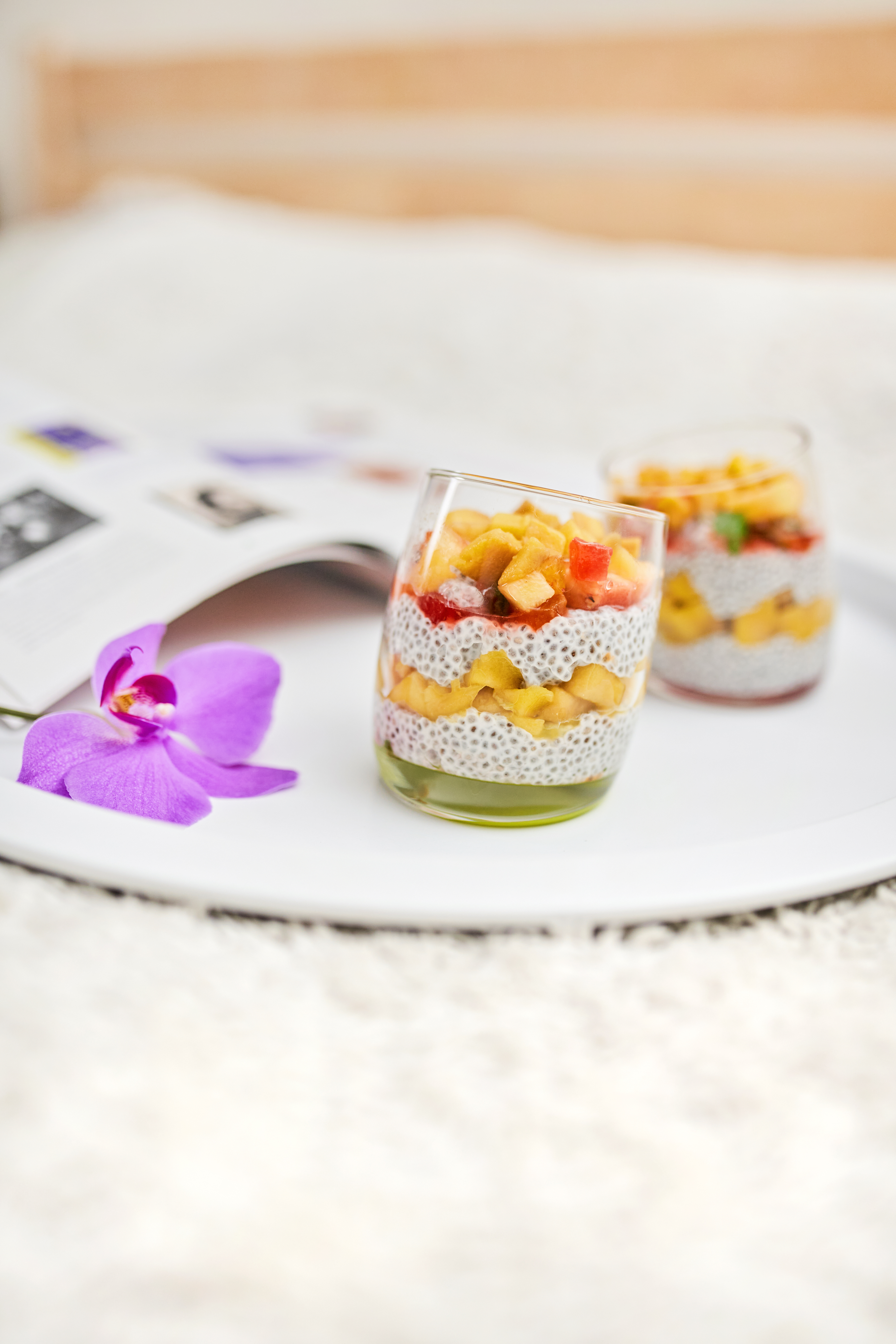 Summer Recipes for Chia Pudding and Frozen Yogurt Bark
