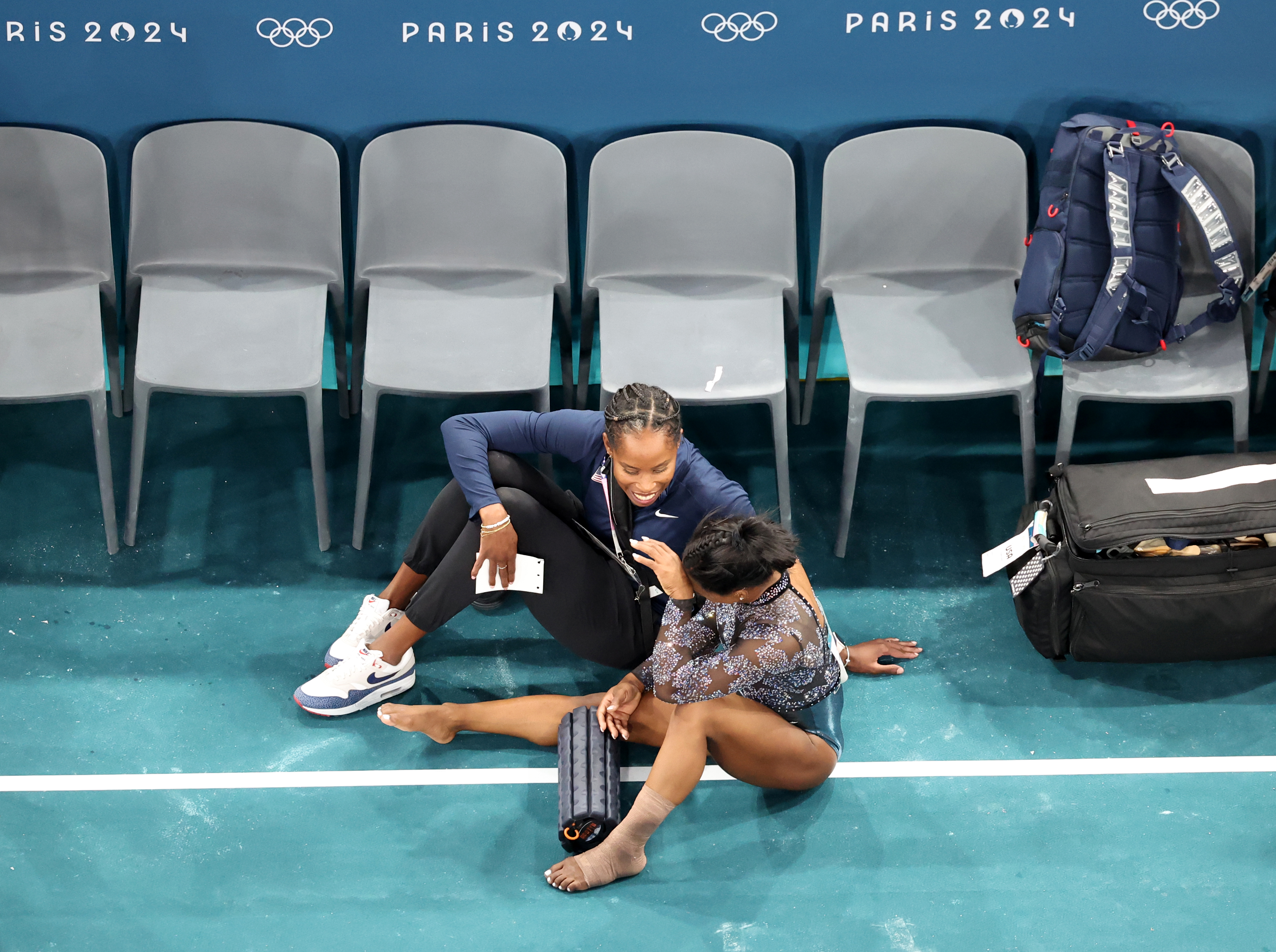simone biles doing as good as can be amid olympics injury