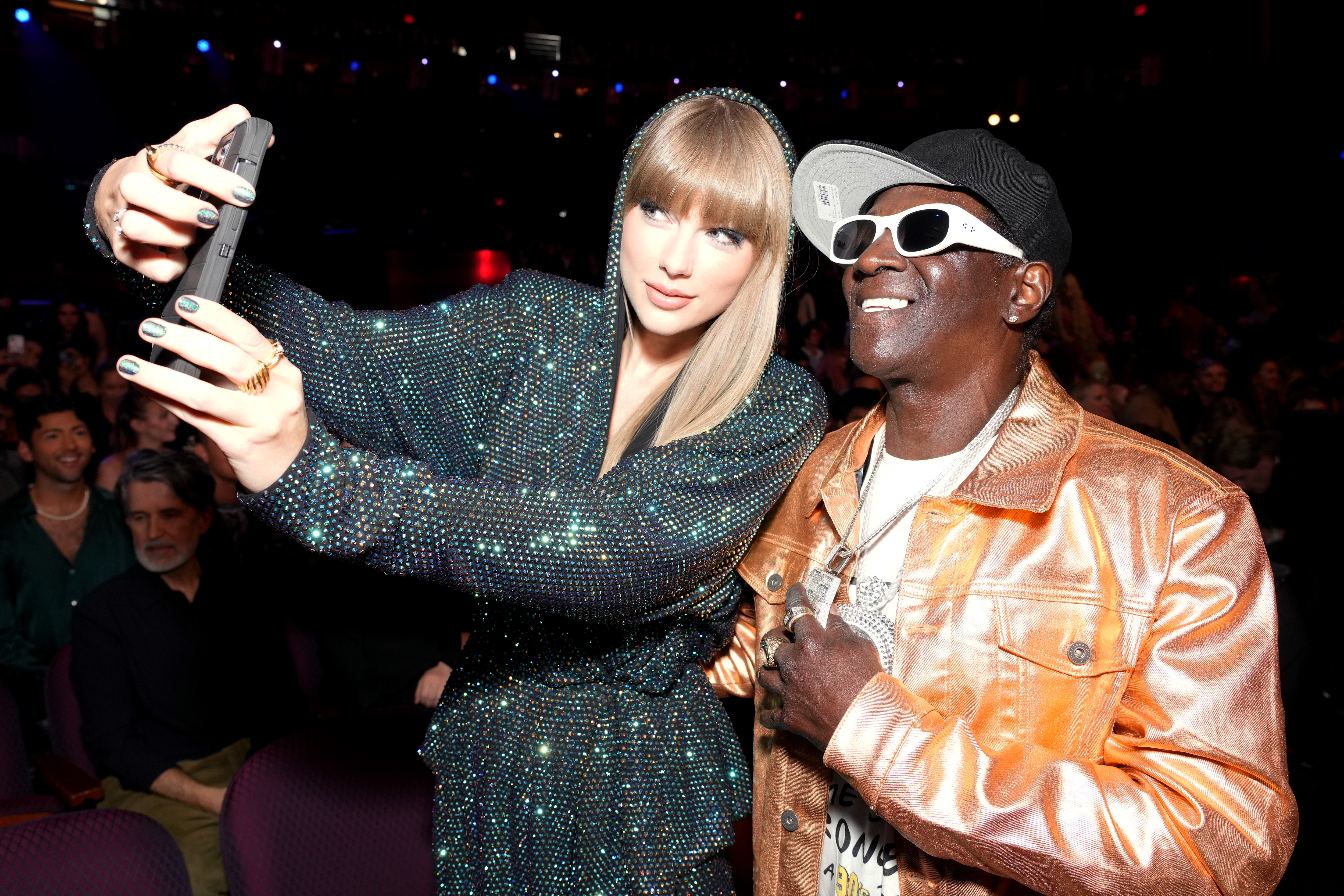 Taylor Swift Gives Flavor Flav a Shoutout in Germany