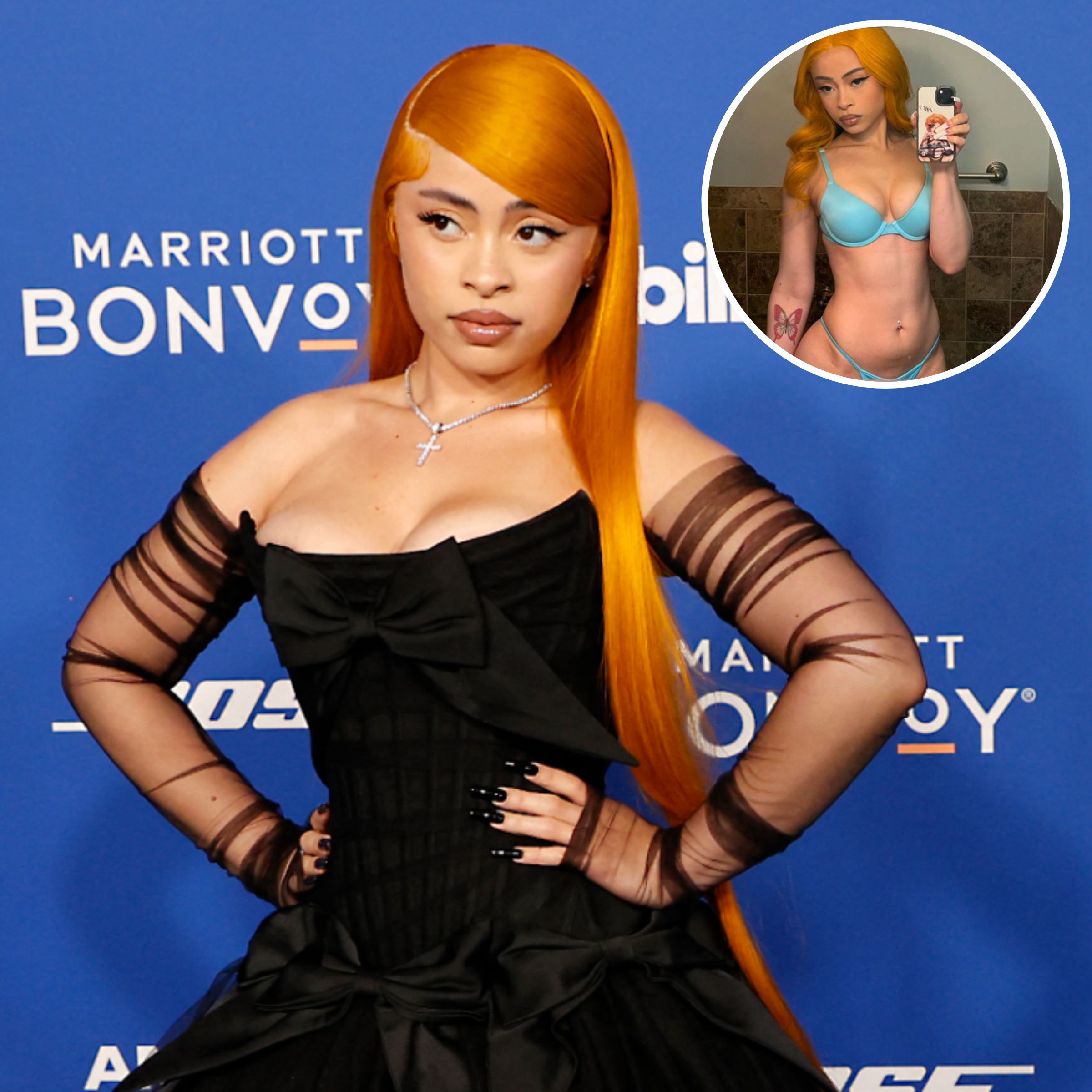 Ice Spice Flaunts Figure in Bra and Panties