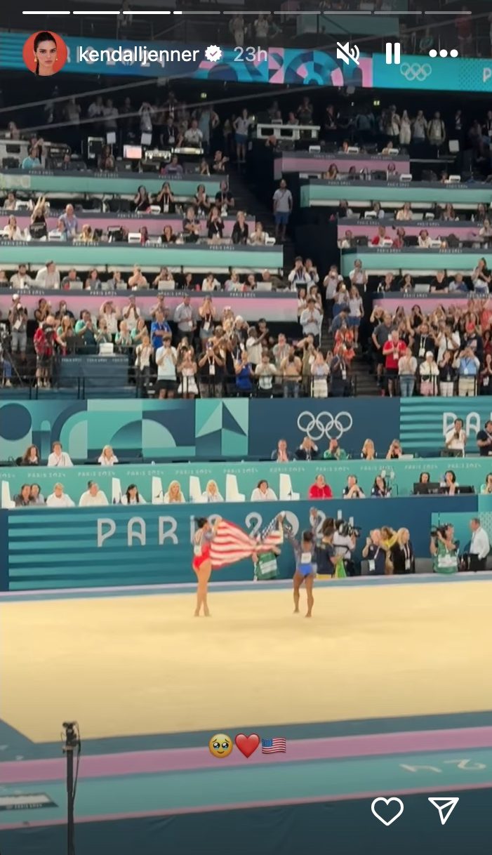 Kendall Jenner, Devin Booker’s Patriotic Attire at Paris Olympics