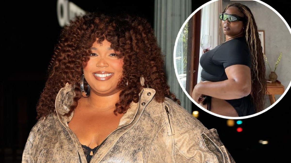 Lizzo Flaunts Curves in Black Bikini in Bali During 'Gap Year'