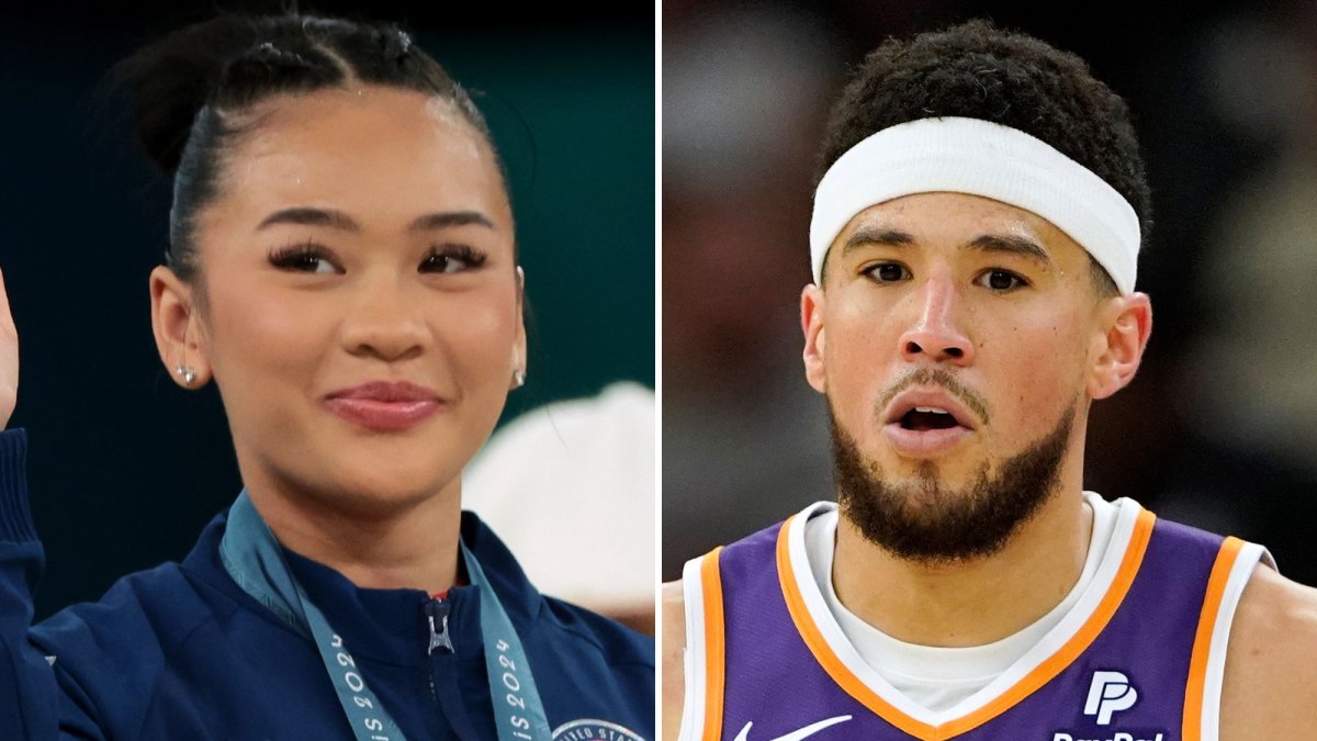 Suni Lee, Devin Booker Get Cozy in Paris After Olympics Win