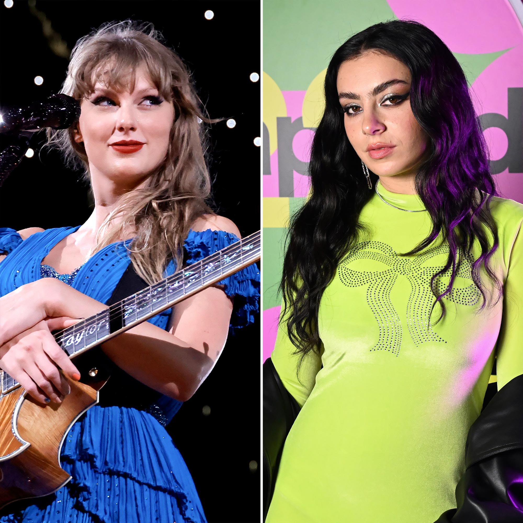 Taylor Swift Shuts Down Charli XCX Feud Rumors in Interview | Life & Style