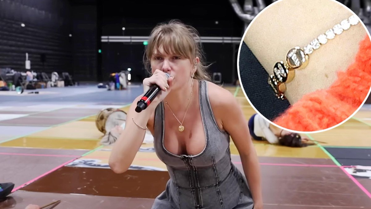 Taylor Swift Wears TNT Bracelet From BF Travis Kelce in New Music Video 084