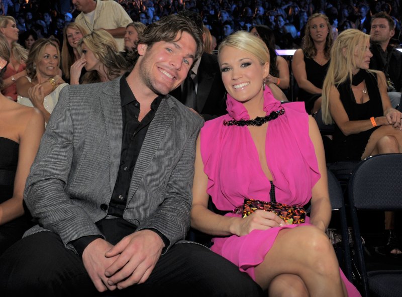 Mike Fisher and Carrie Underwood