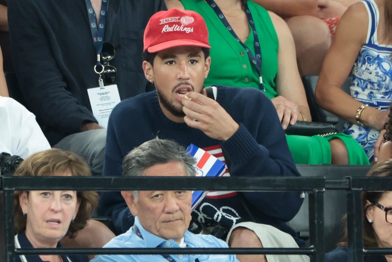 Kendall Jenner, Devin Booker’s Patriotic Attire at Paris Olympics