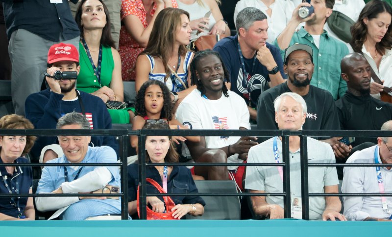 Kendall Jenner, Devin Booker’s Patriotic Attire at Paris Olympics