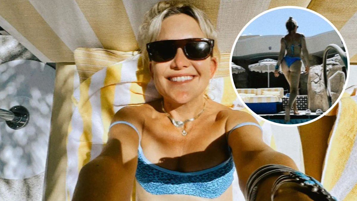 kate hudson blue bikini las vegas