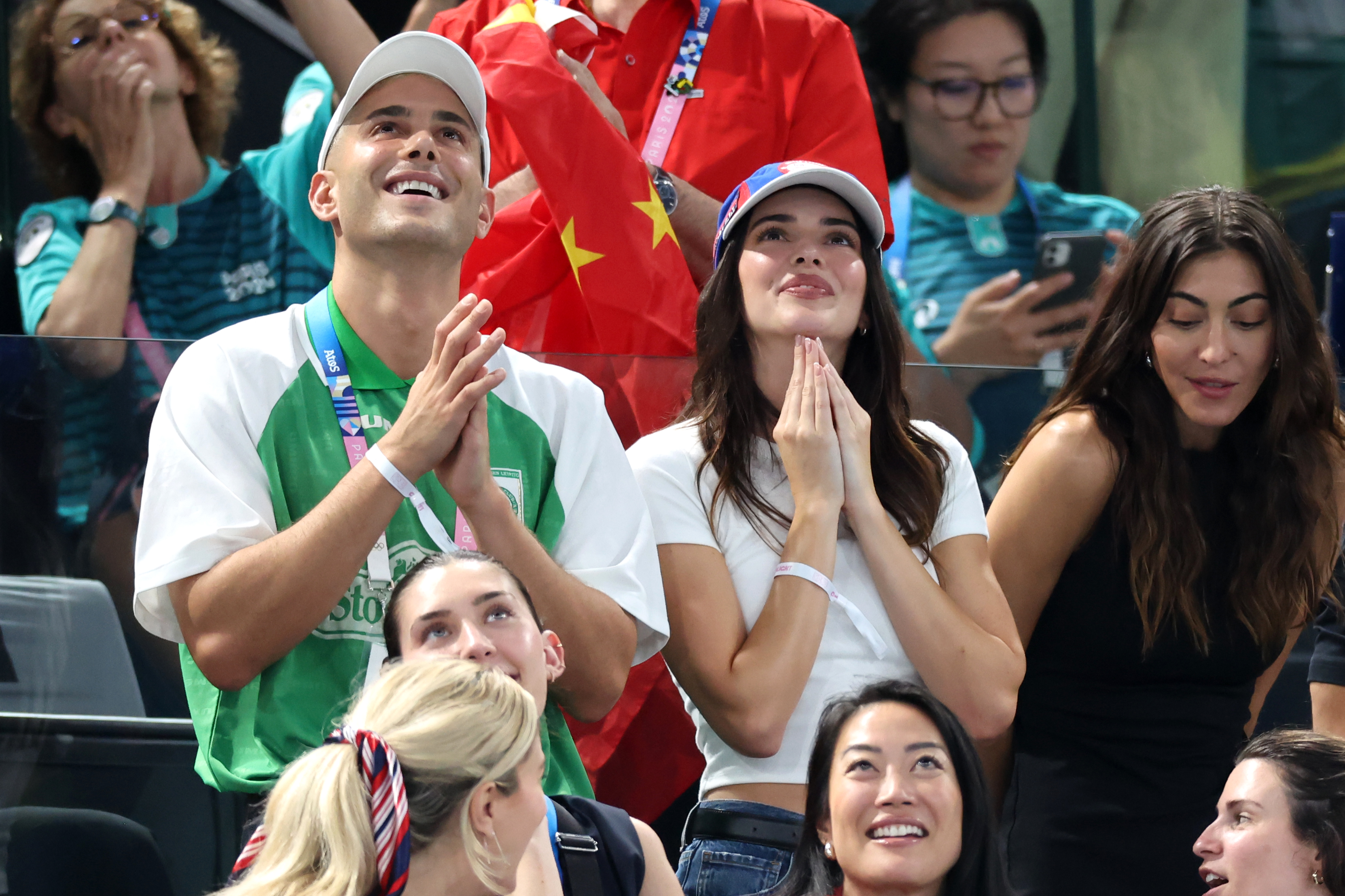Kendall Jenner, Devin Booker’s Patriotic Attire at Paris Olympics