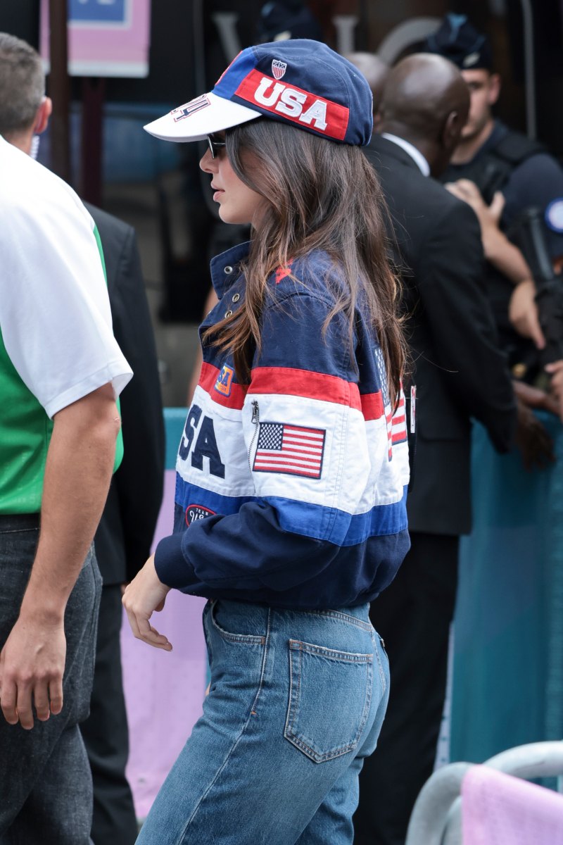 Kendall Jenner, Devin Booker’s Patriotic Attire at Paris Olympics