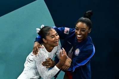 why was jordan chiles floor score changed at 2024 olympics