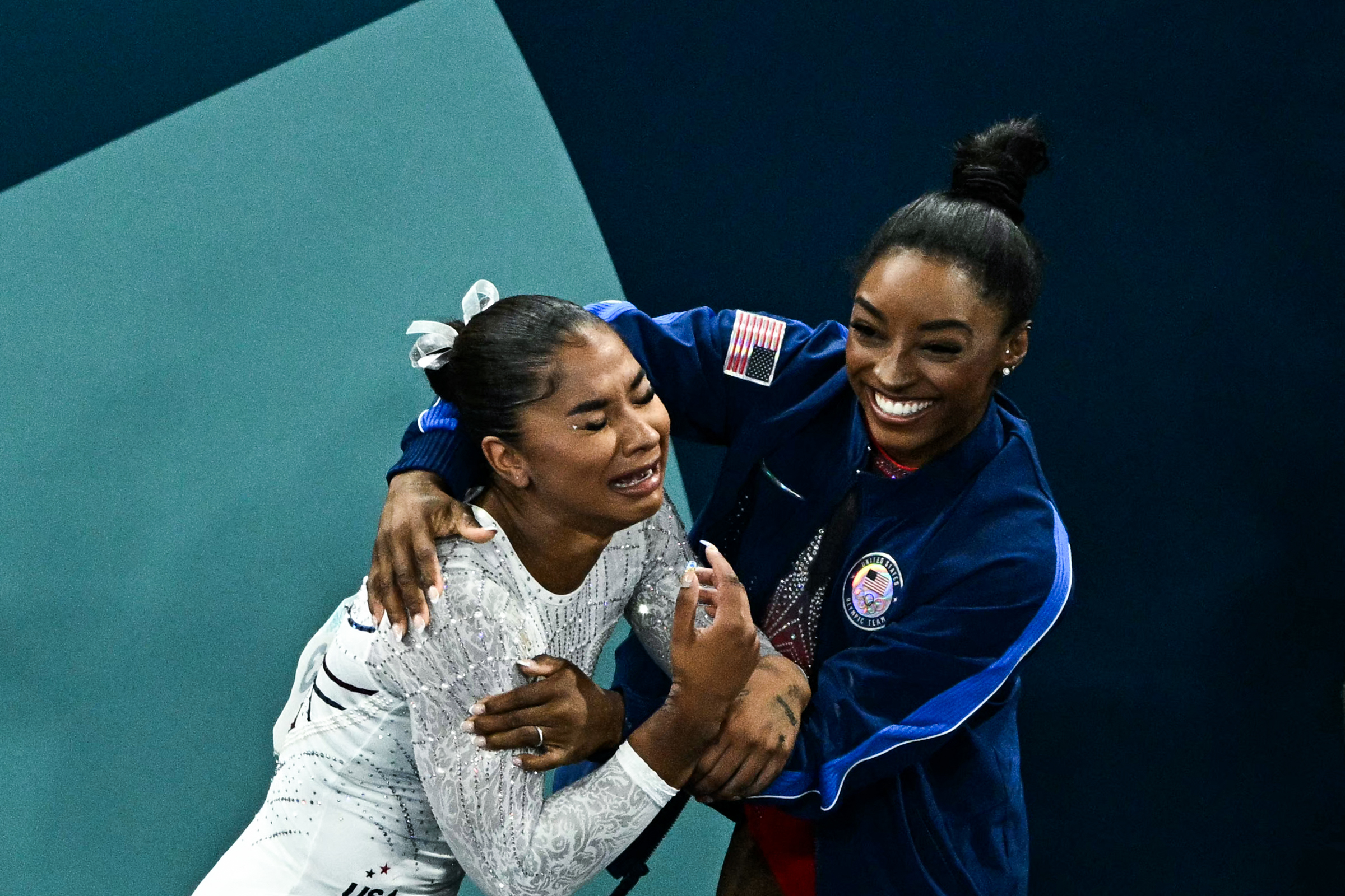 why was jordan chiles floor score changed at 2024 olympics