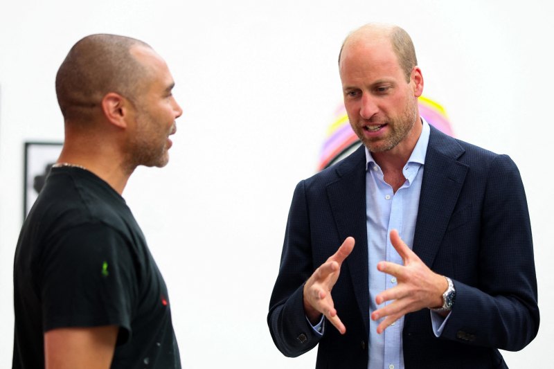 Prince William Rocks Beard on Royal Engagement