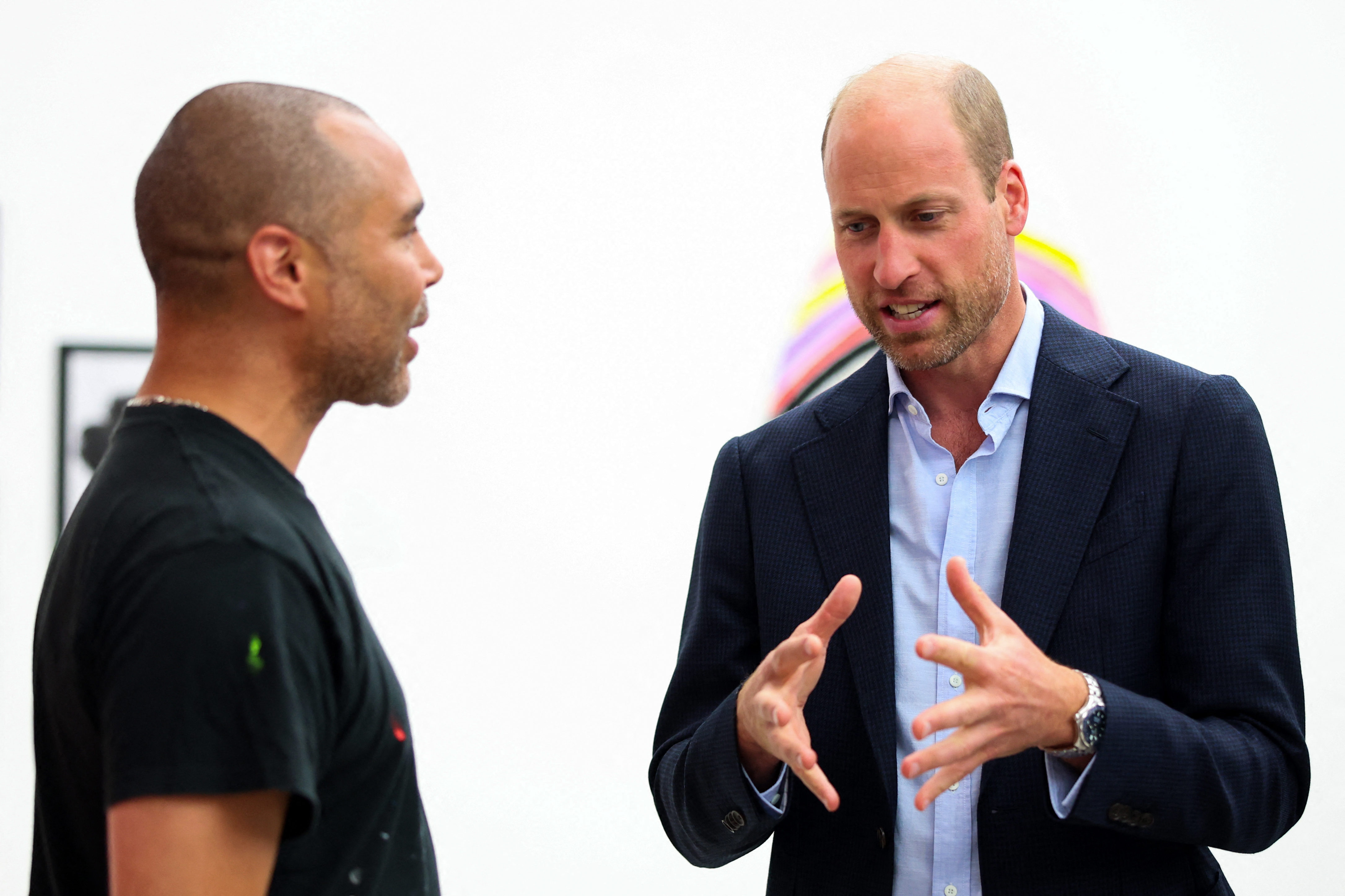 Prince William Rocks Beard on Royal Engagement