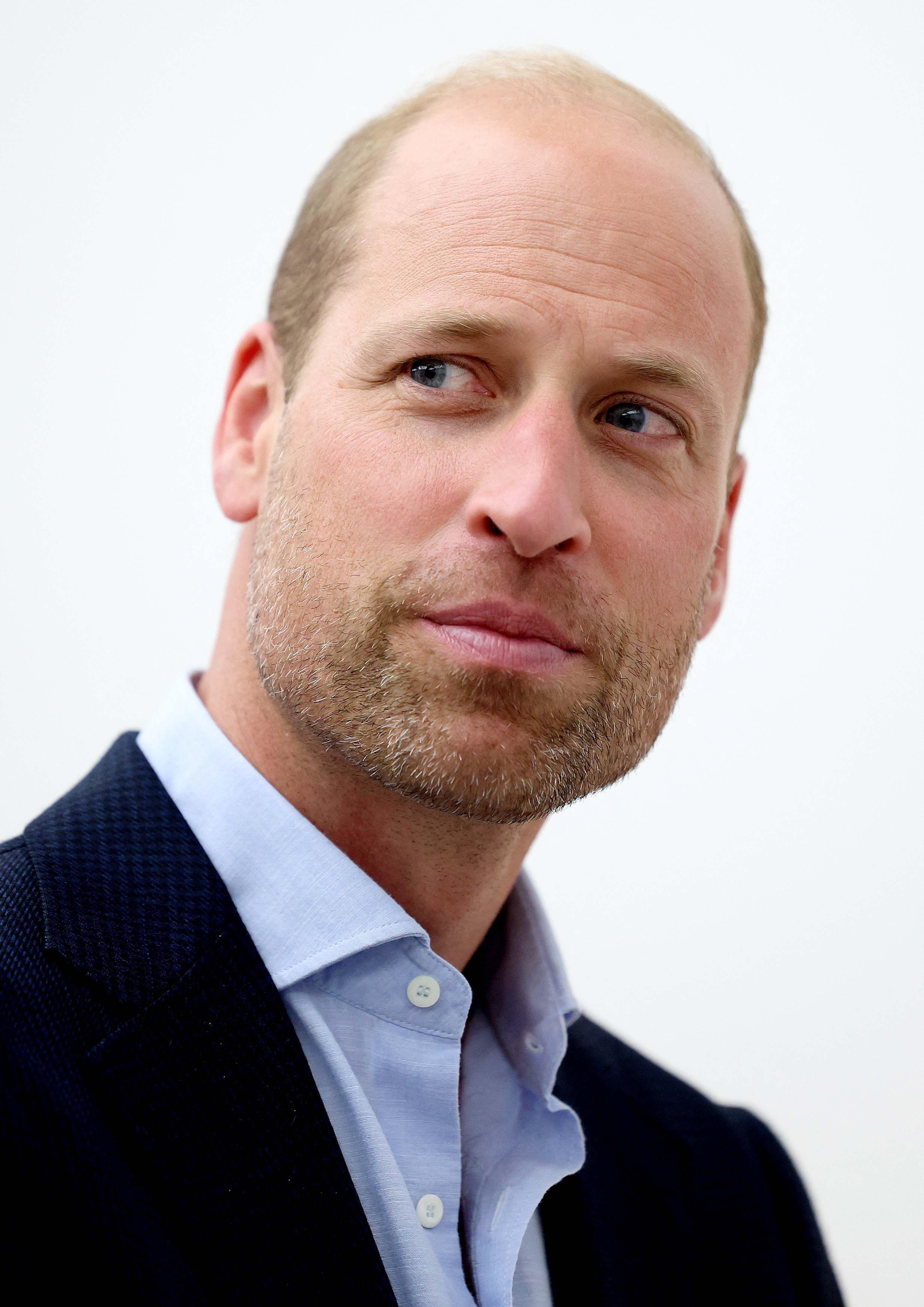 Prince William Rocks Beard on Royal Engagement