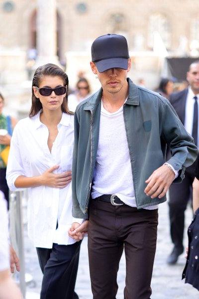 Kaia Gerber and Austin Butler
