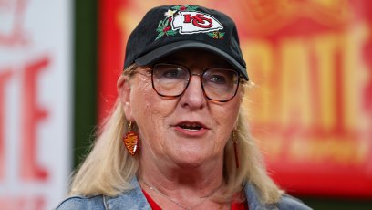 Donna Kelce's Chiefs Hat Includes Taylor and Travis' Birth Flowers