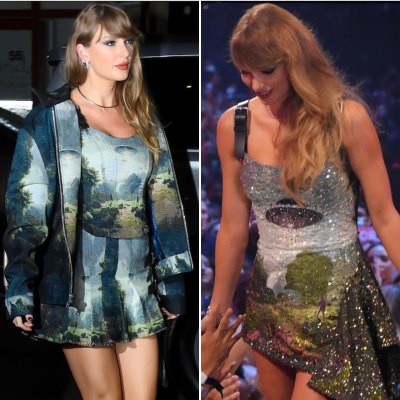 taylor swifts second ufo outfit has fans theorizing a down bad remix