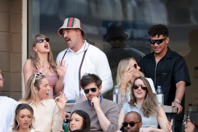 Taylor Swift and Travis Kelce Sing About ‘Love’ at U.S. Open